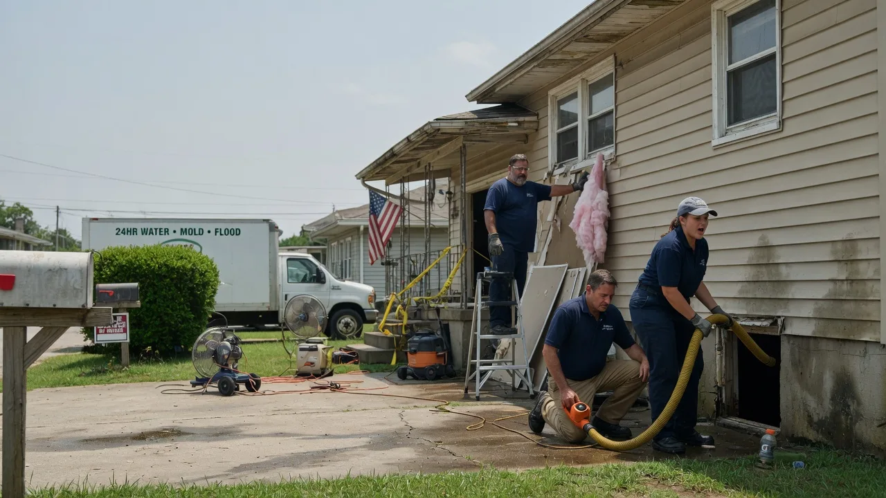Water Damage Repair in Oak, NE near me
